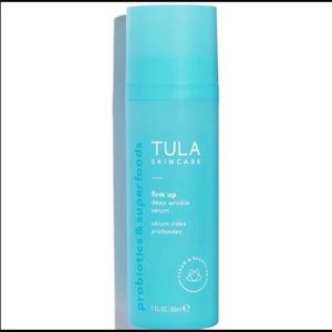 - Tula firm up deep wrinkle serum.